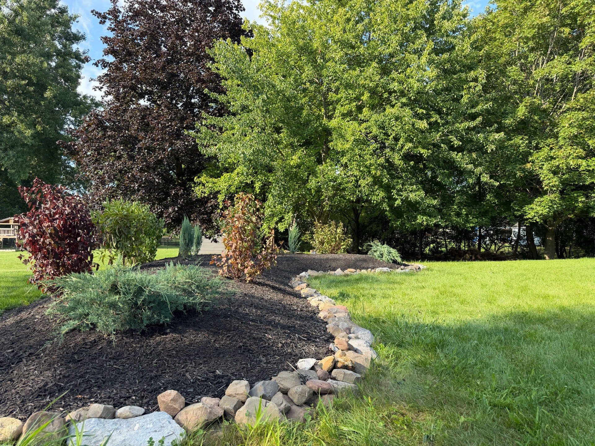 The finished planting a season on
